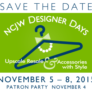 Designer Days Flyer: November 5 through 8 Upscale Resale and Accessories with style