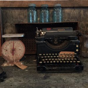 Toll Gate Revival, typewriter